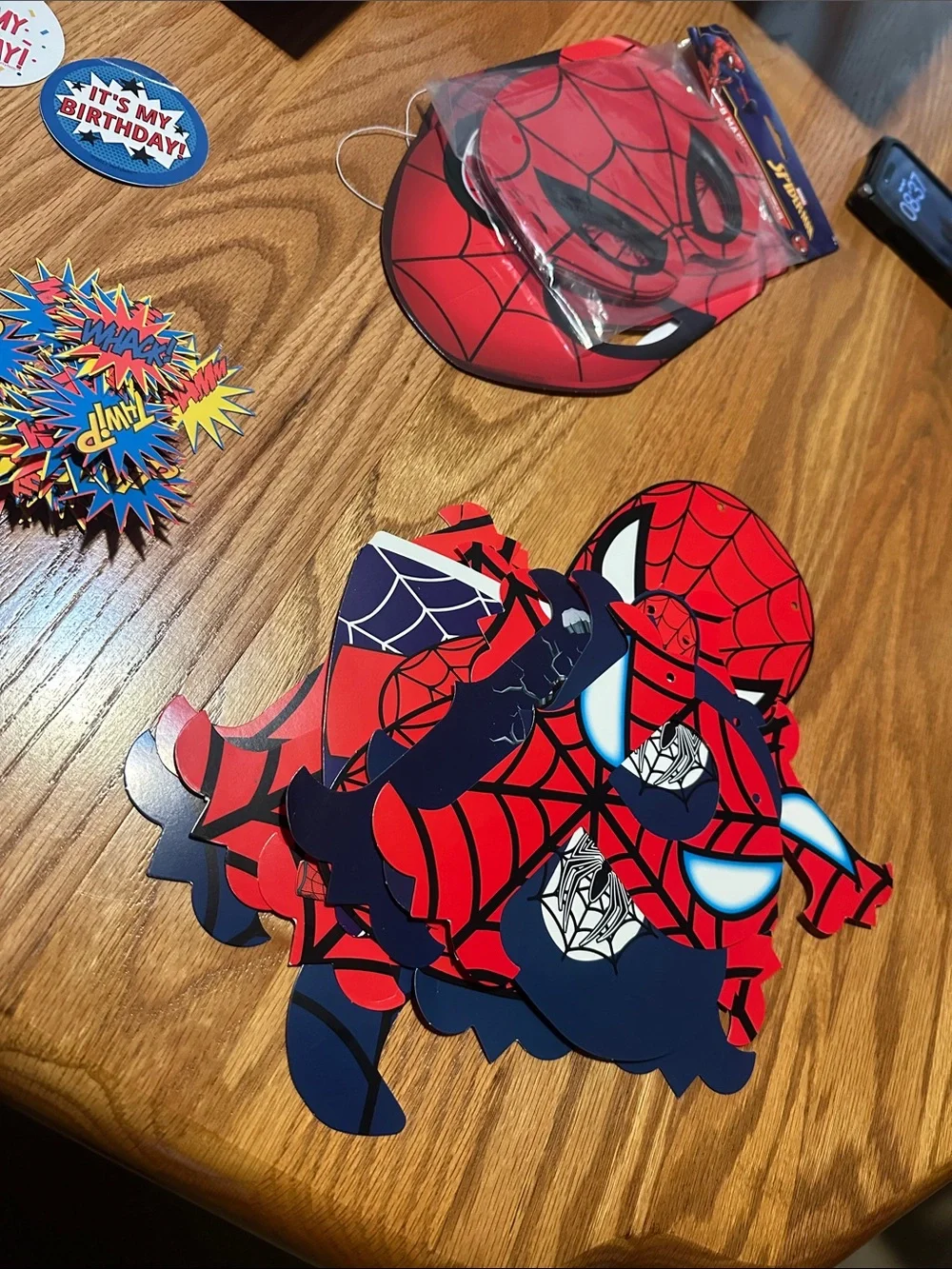 Spiderman themed party